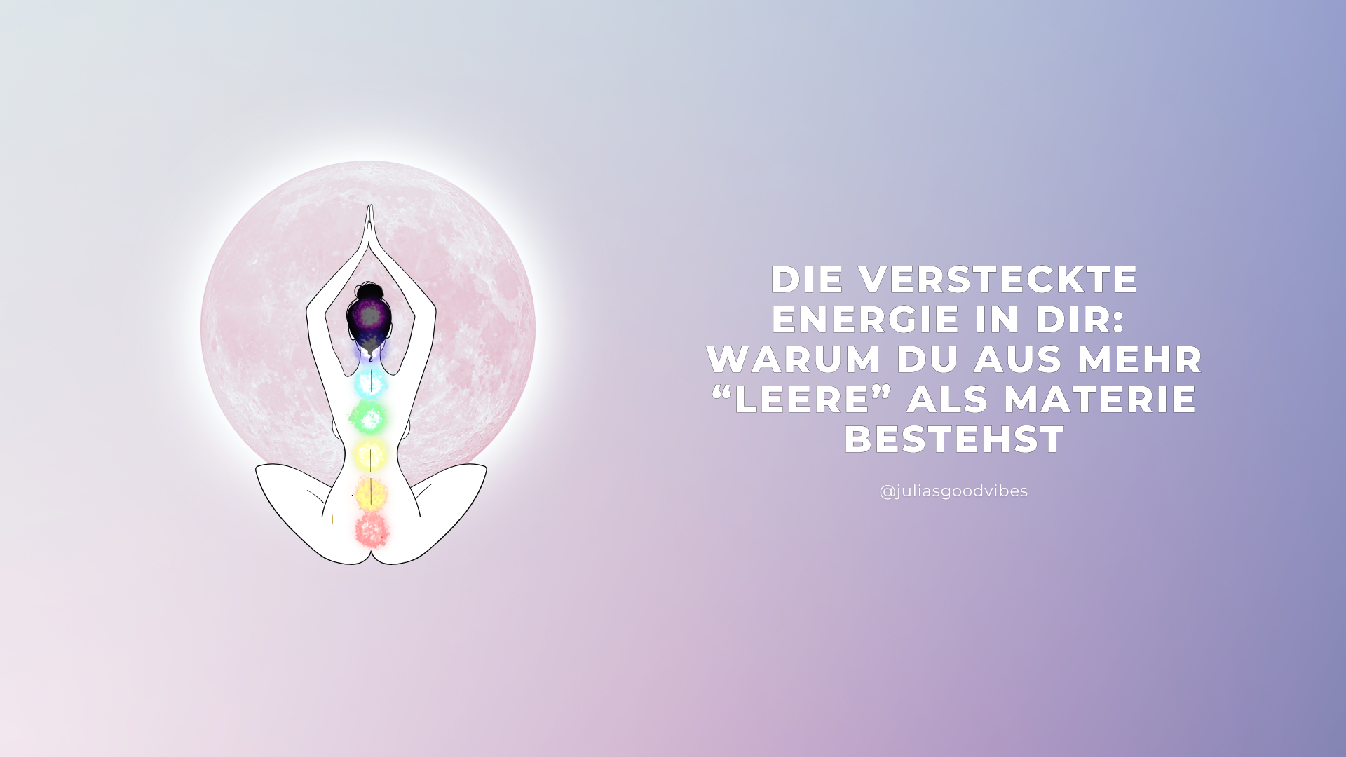 Die versteckte Energie in dir: Warum du aus mehr “Leere” als Materie bestehst